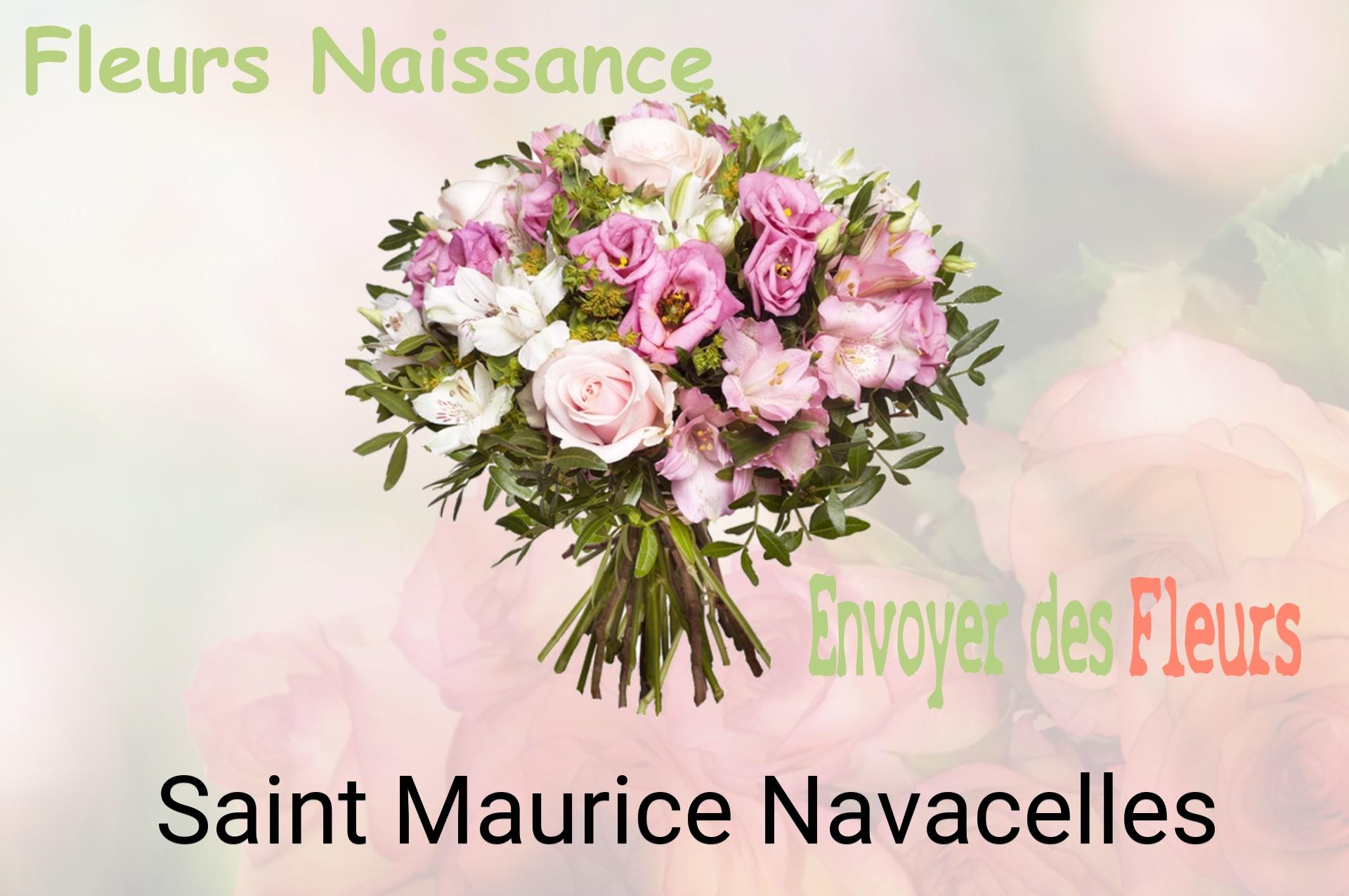 Bouquet de fleurs de naissance livré à Saint-Maurice-Navacelles